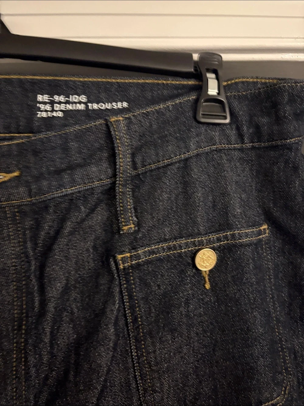 J. Crew Men's Dark Indigo Bootcut Jeans